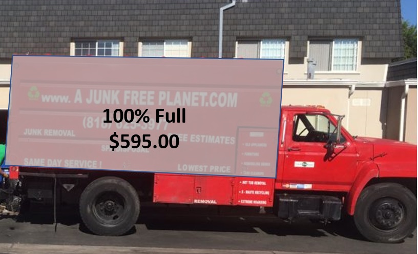 completely full junk removal price